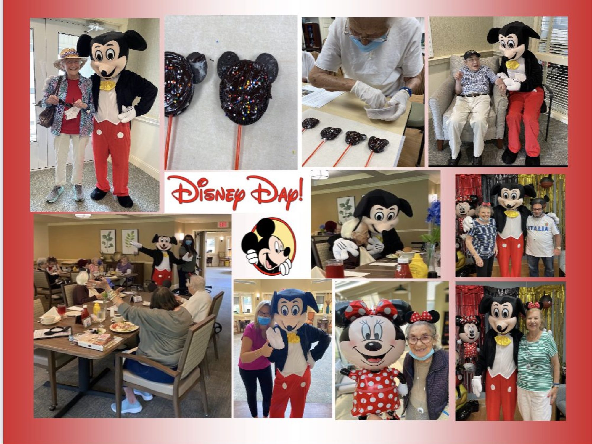 Disney Day collage