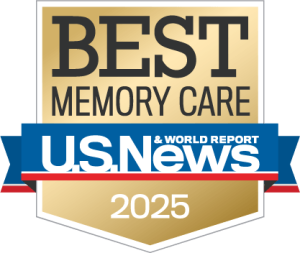 U.S. News and World Report Best Memory Care Badge